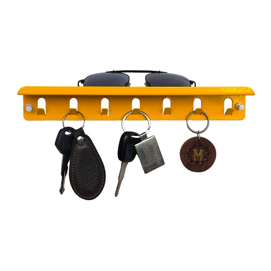 No drill multipurpose key holder (7 hooks)