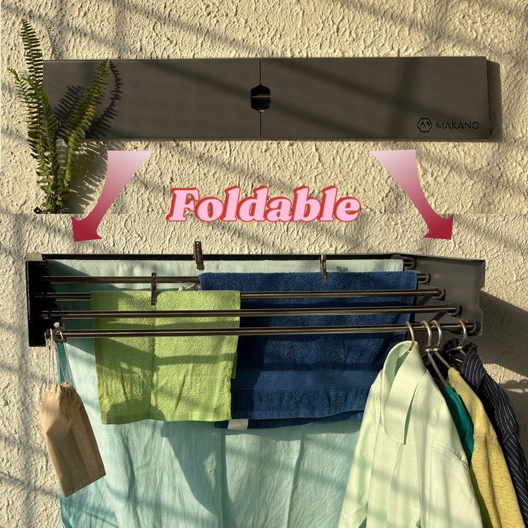 Foldable cloth drying racks
