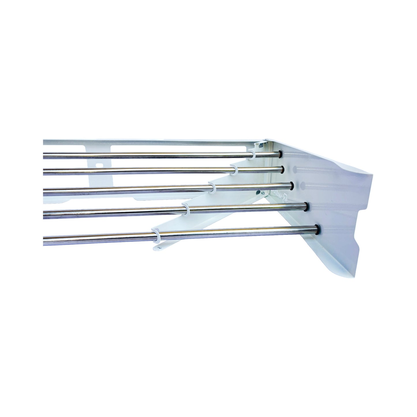 White Cloth drying rack