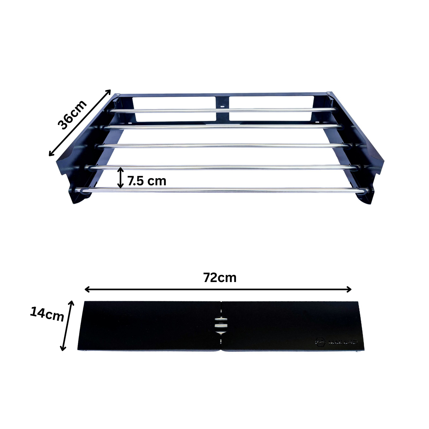 Black Cloth drying rack